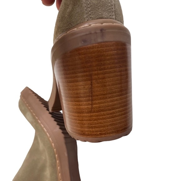 Louise Et Cie Varsan Platform Chelsea Boot Sandstorm Size 9.5 Chunky Heel - Picture 8 of 10